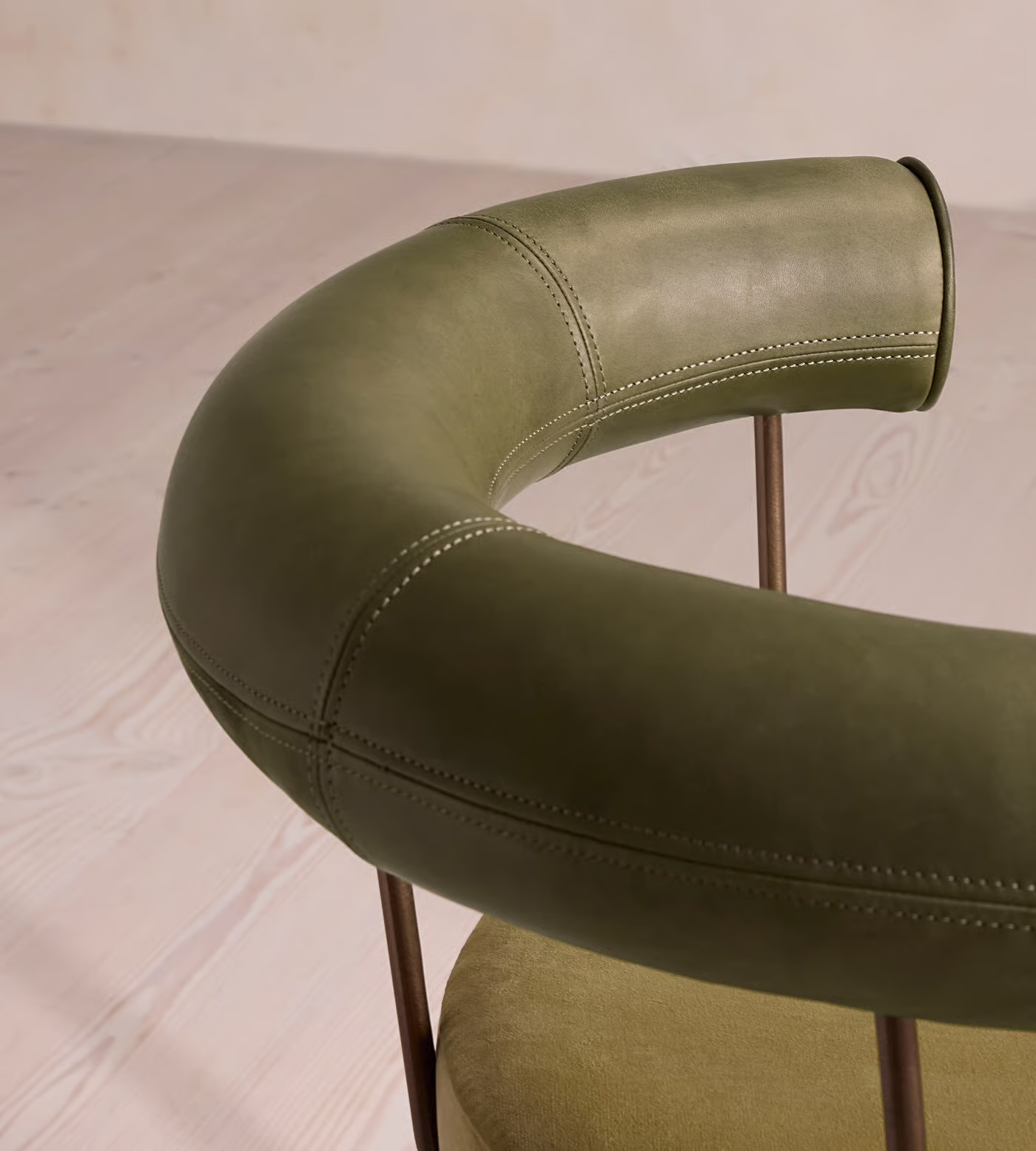 Upholstered Swivel Bar Stool 4