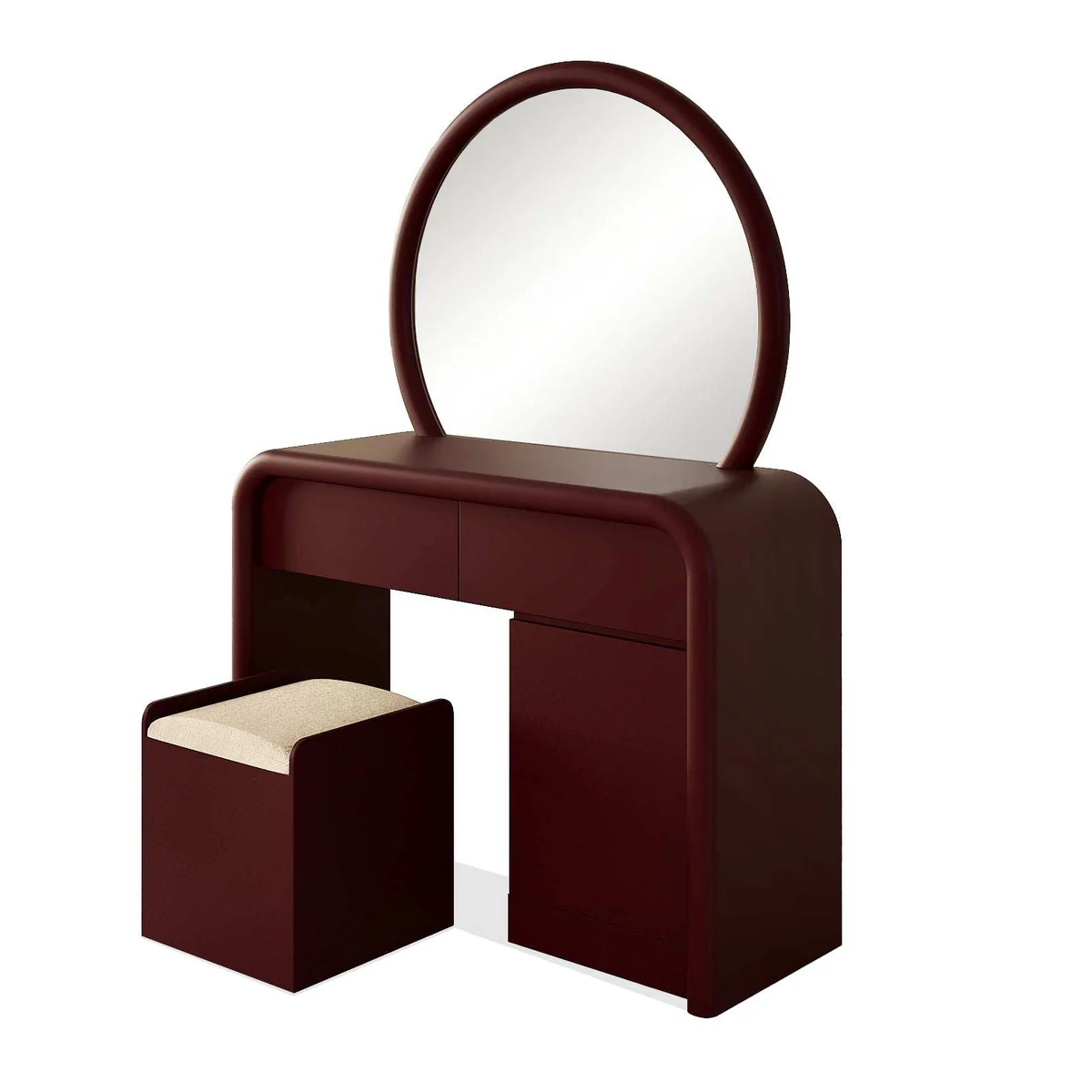 Double Vanity with Marble Top