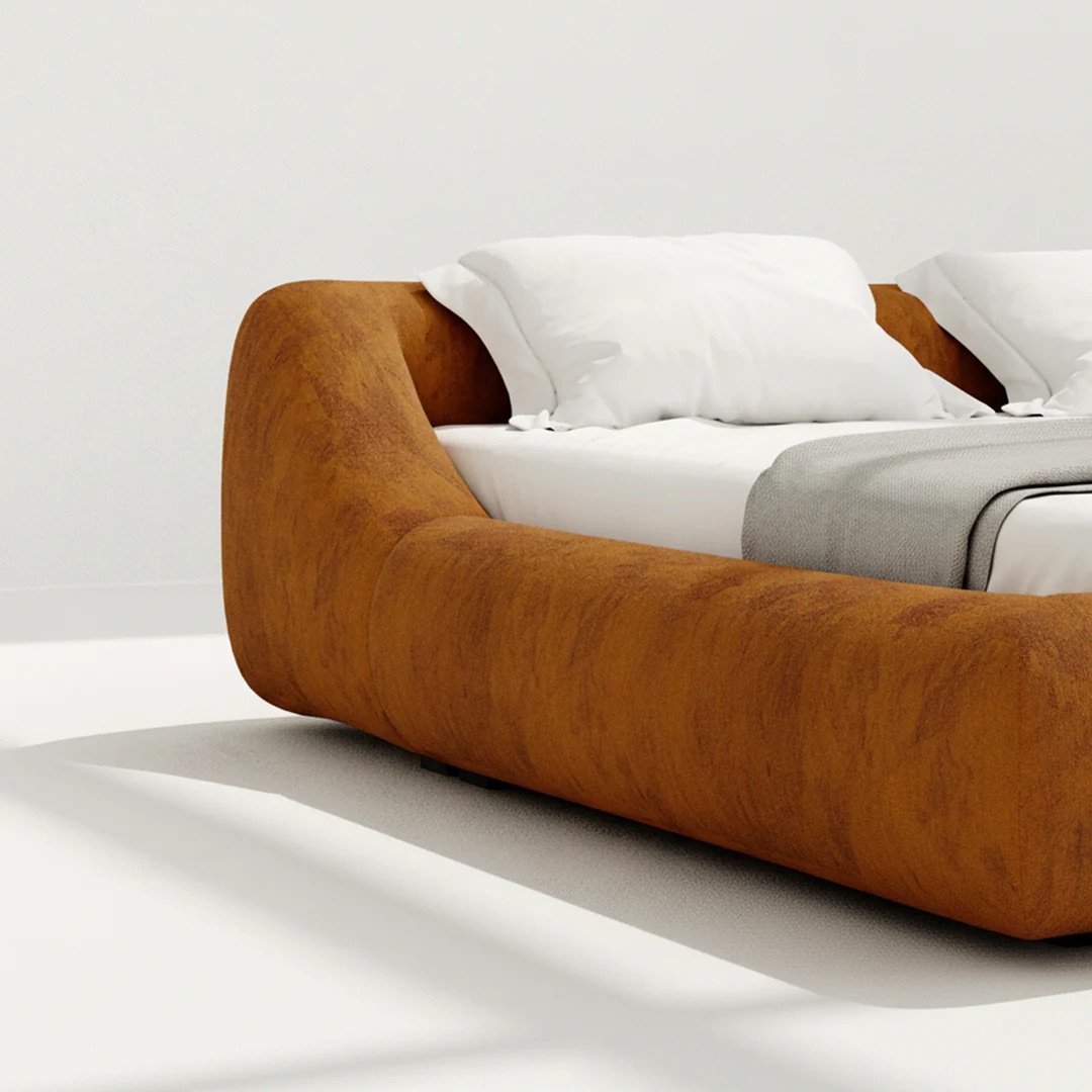Romance Platform Velvet Bed 4
