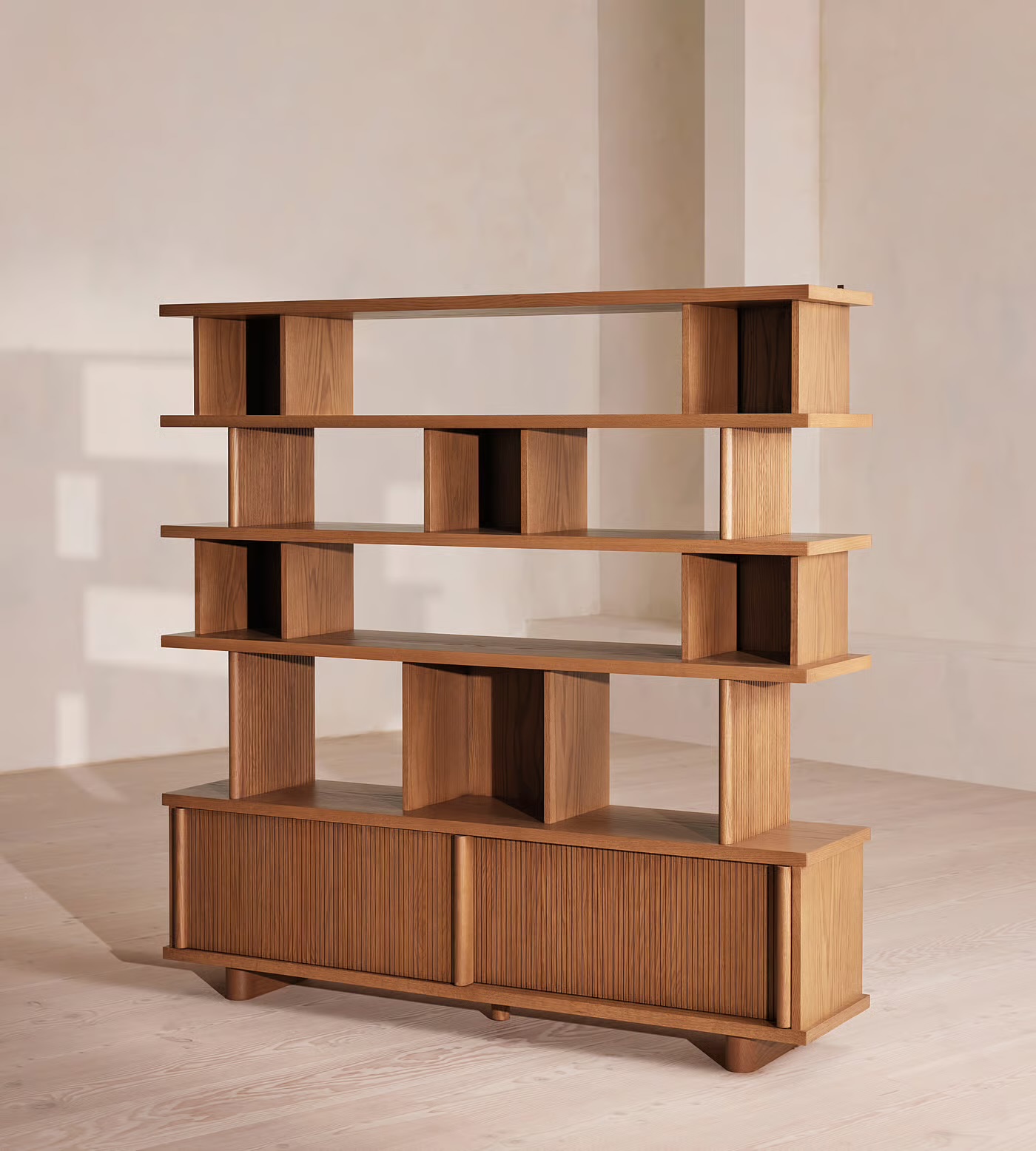 Tall 5-Shelf Bookcase 3