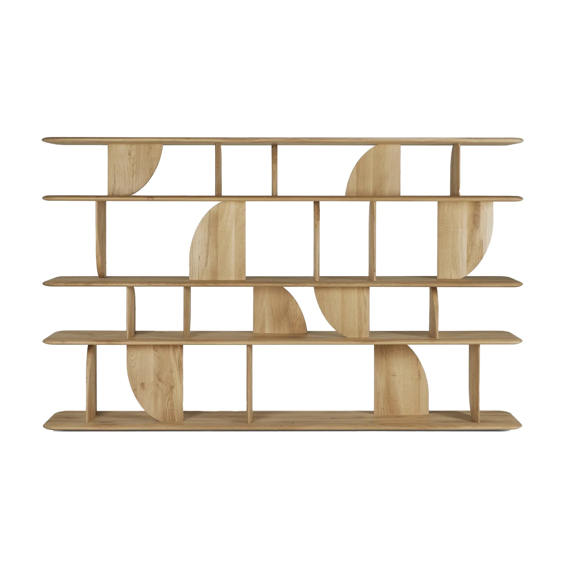 Tall 5-Shelf Bookcase