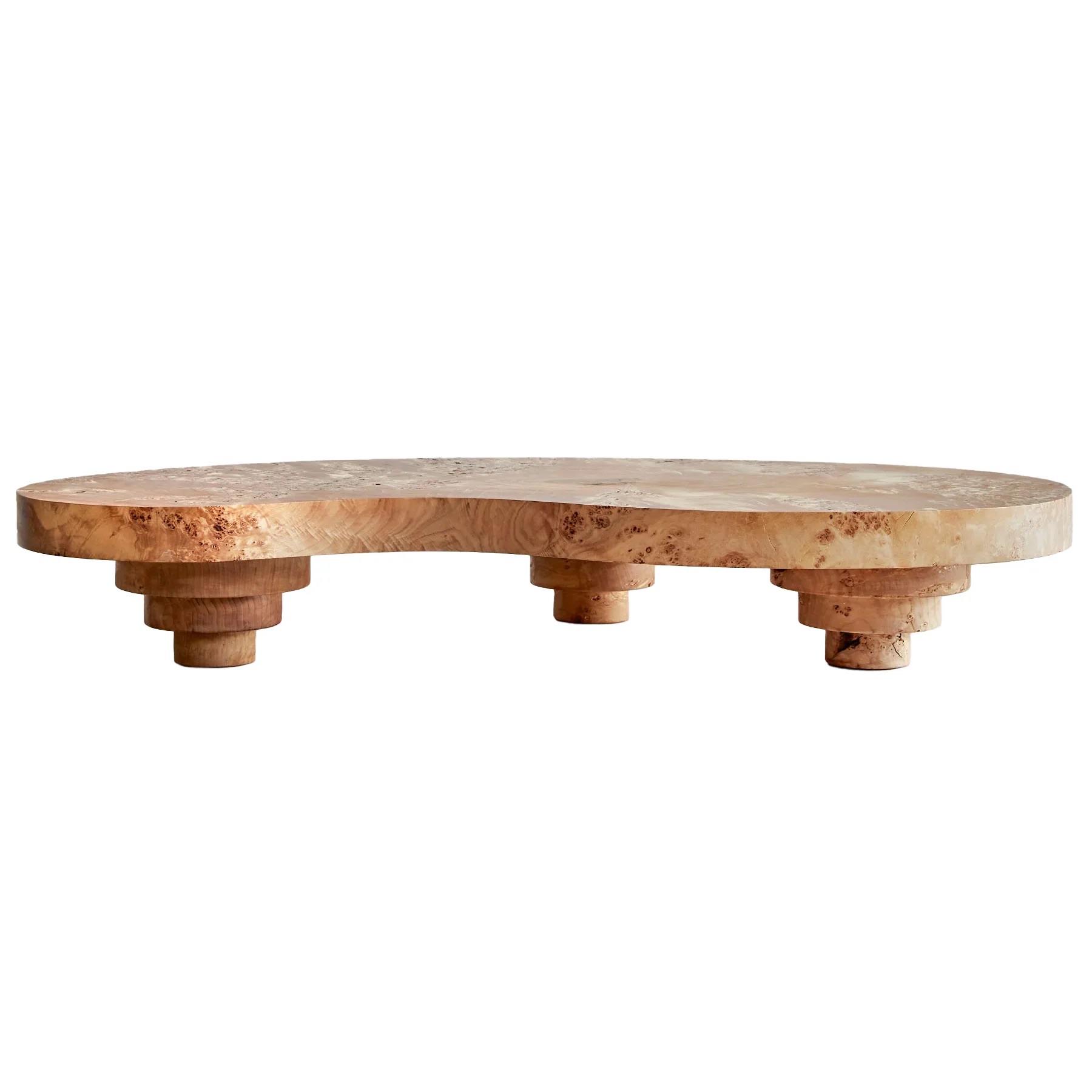 Travertine & Gold Coffee Table 4