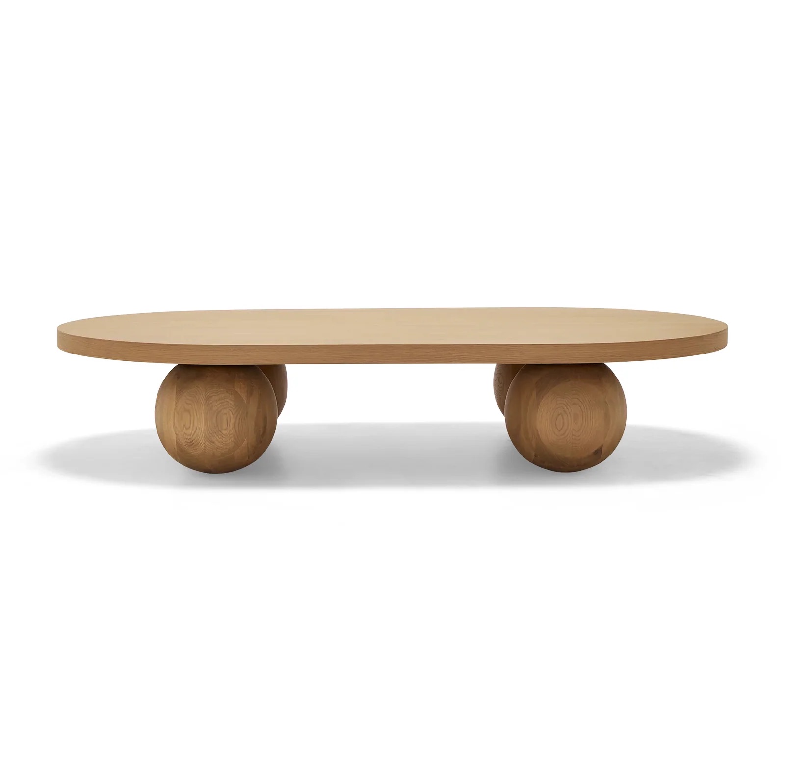 Solano Oval Ash Coffee Table