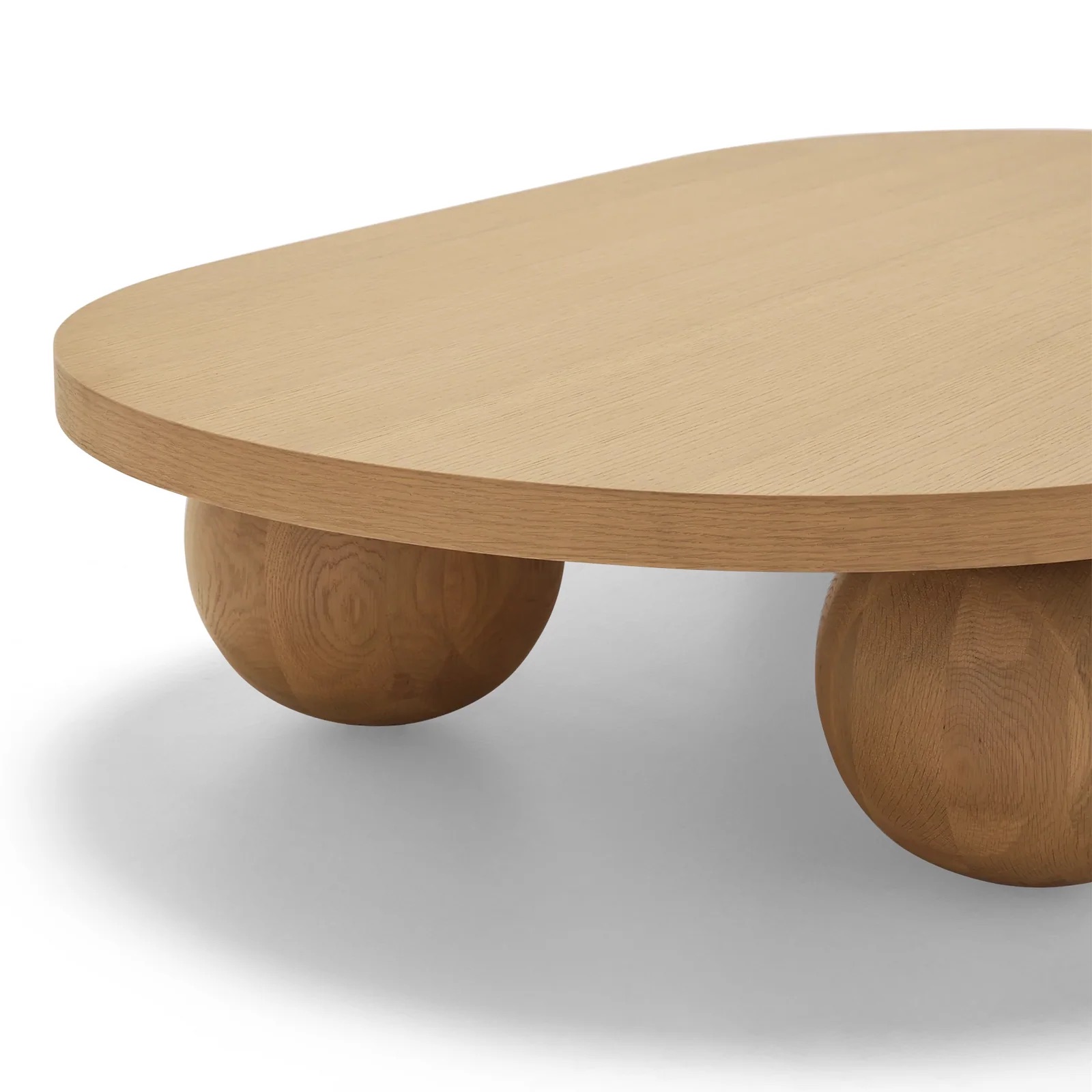 Solano Oval Ash Coffee Table 4