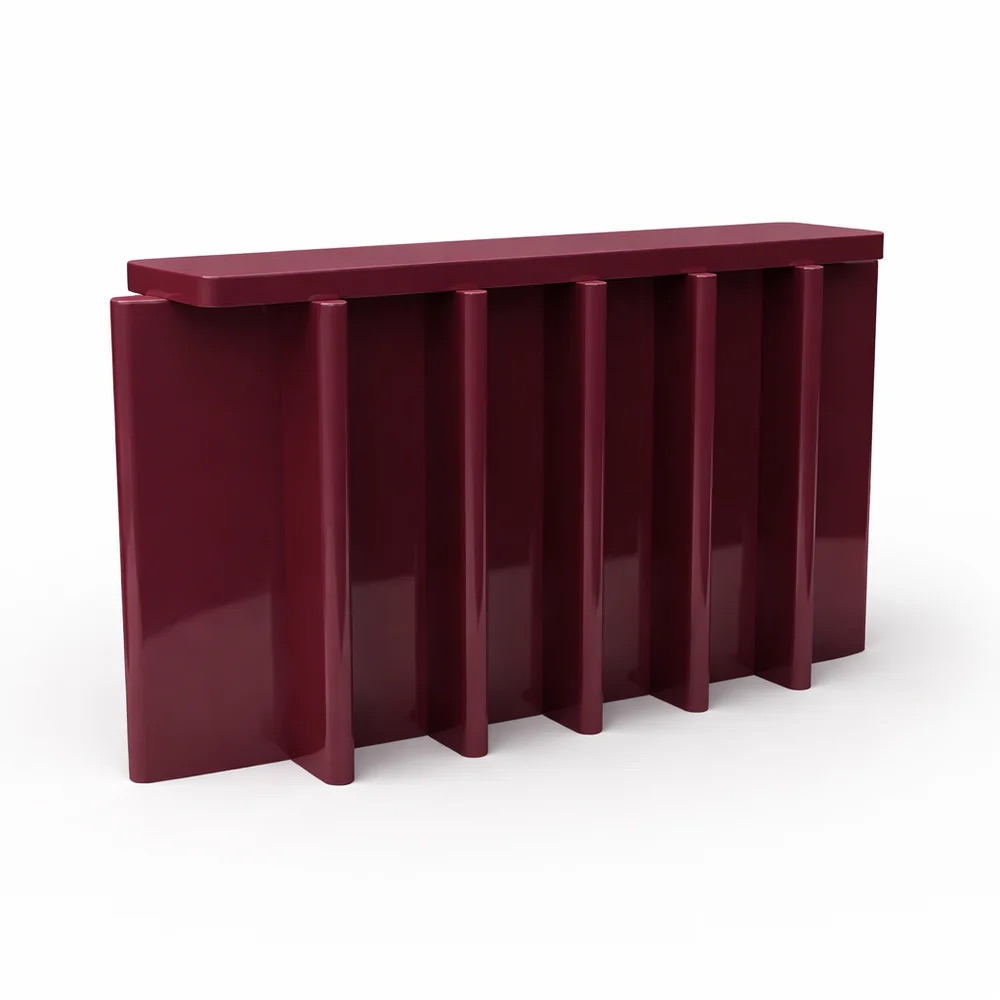 Mirrored Art Deco Console 3