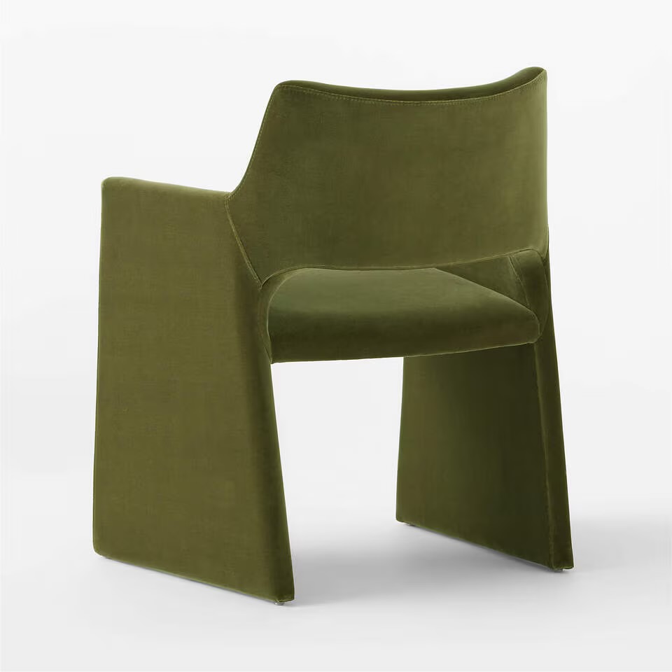 Velvet Dining Armchair 3