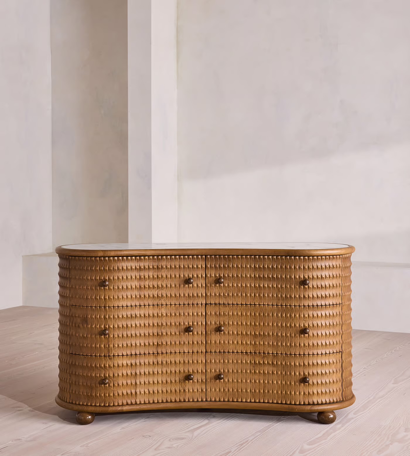Wide 6-Drawer Dresser