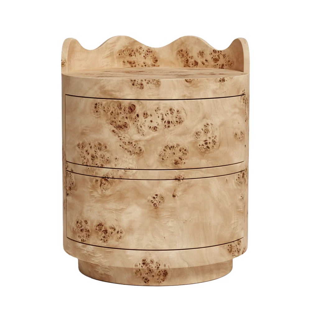 Rattan Bedside Table