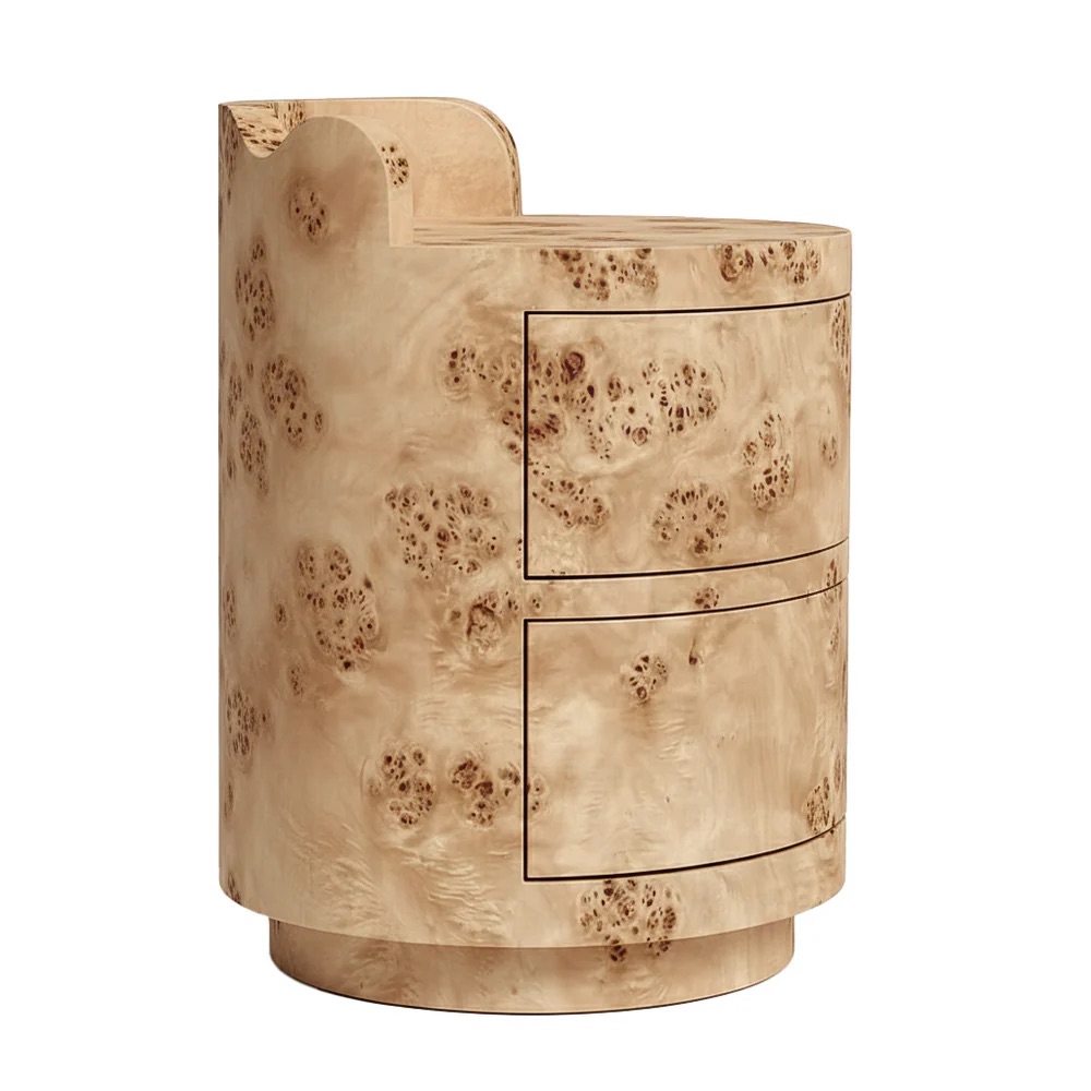 Rattan Bedside Table 3