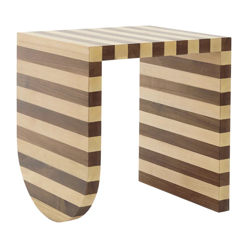 Mirrored Bedside Table