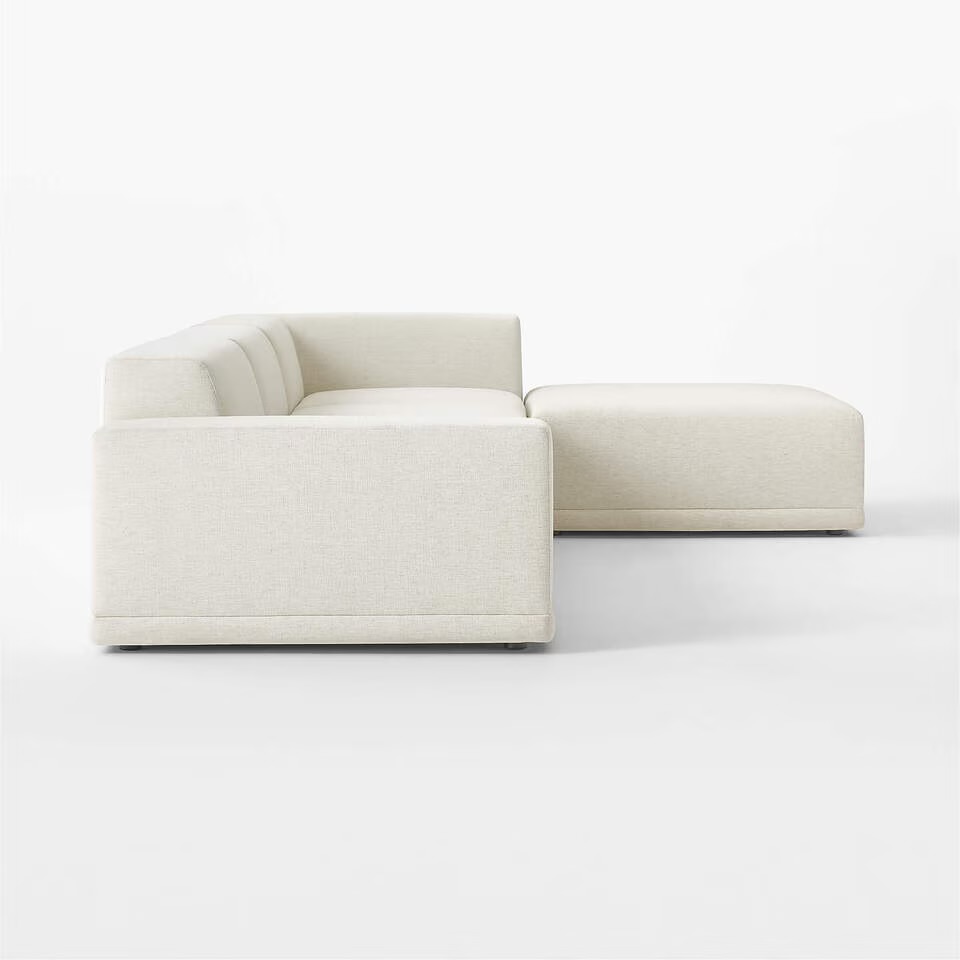 Metro L-Shaped Fabric Sofa 3