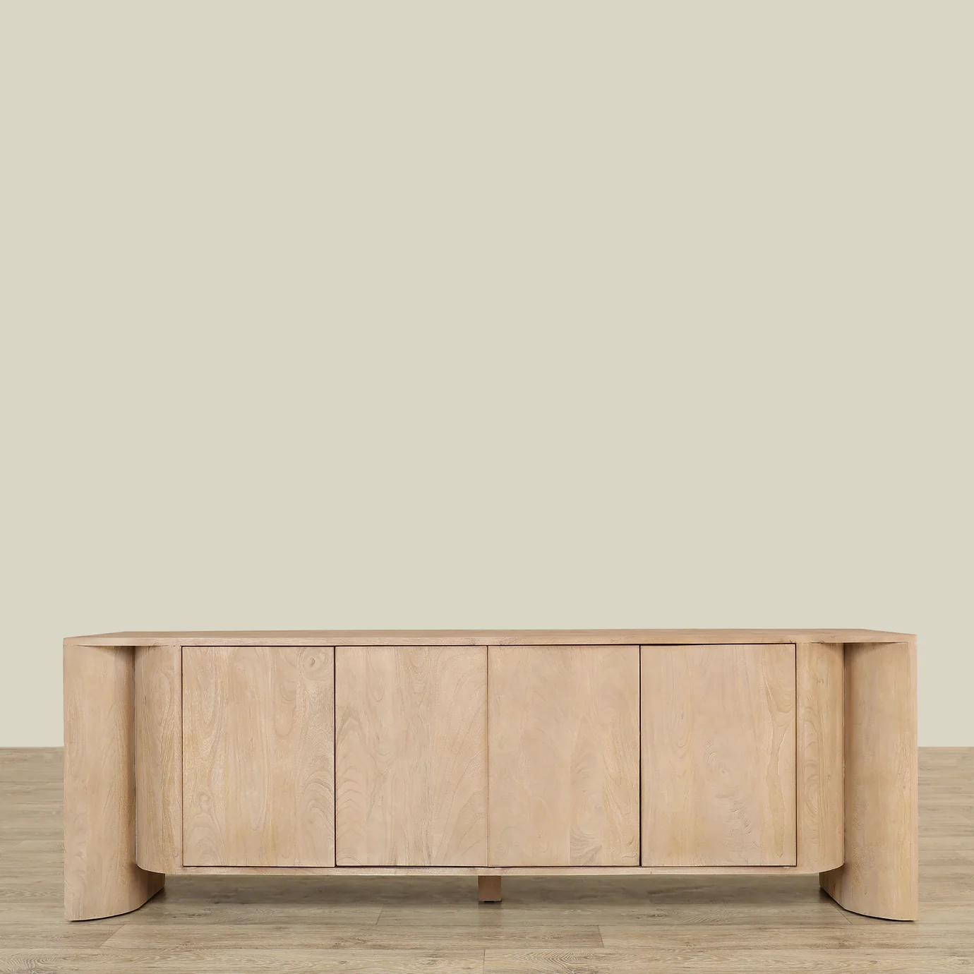 Floating Walnut TV Unit