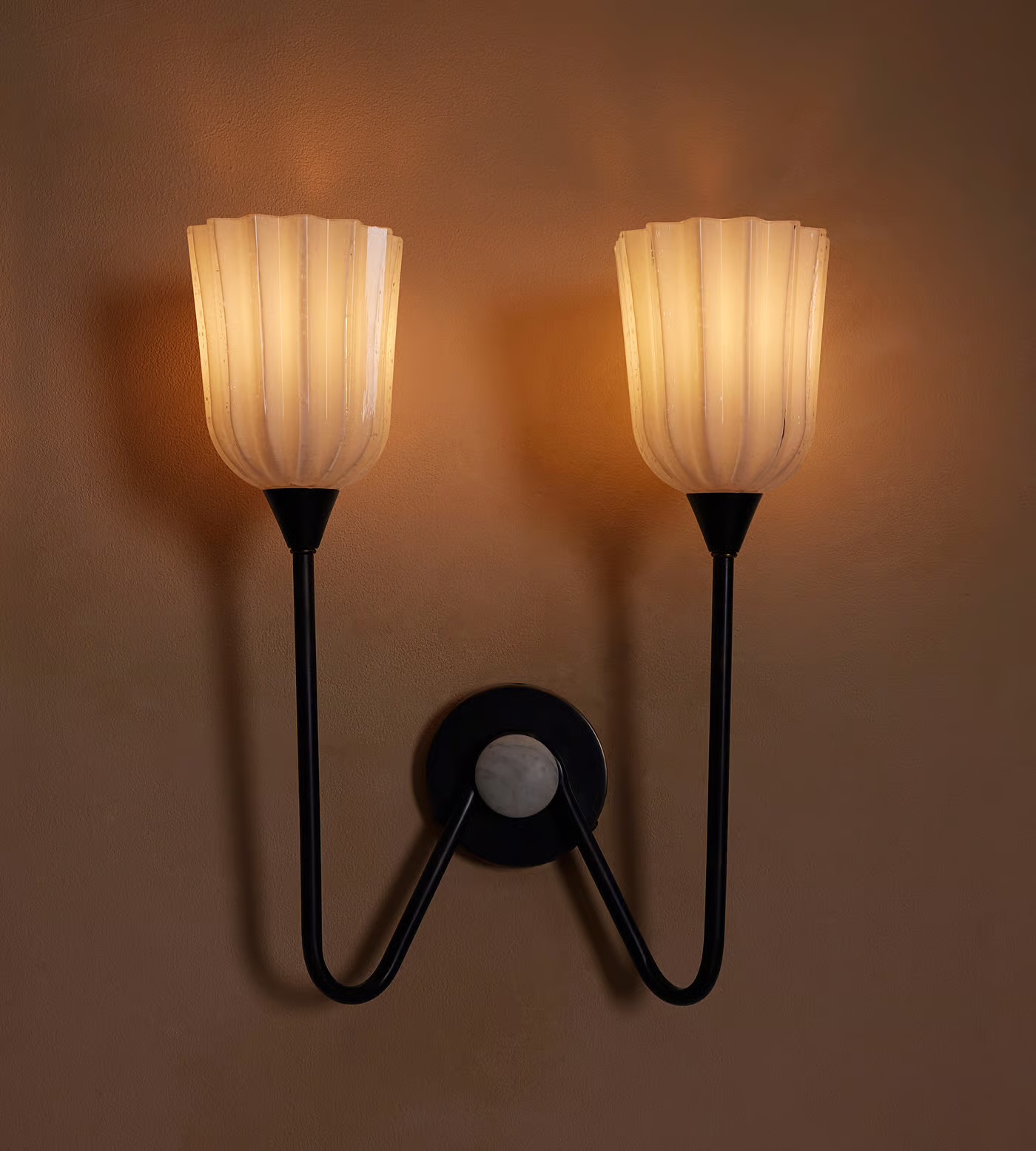 Brushed Brass Wall Sconce 3